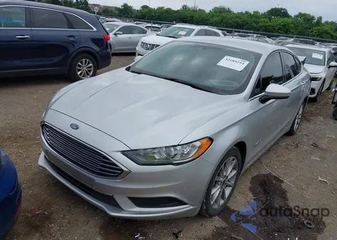 2017 Ford Fusion Hybrid Se from USA, damaged, VIN 3FA6P0LU6HR357026